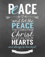 Peace verse 8x10