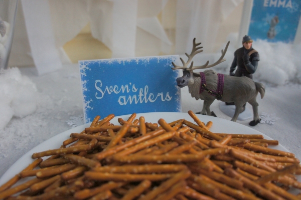 Frozen themed food - Sven's Antlers