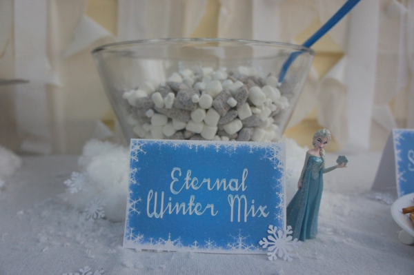 Frozen themed food - Eternal Winter Mix